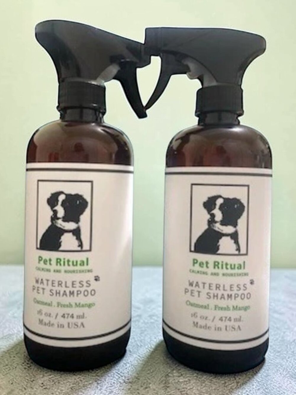 Pet Ritual Waterless Pet Shampoo Orange Lemon Grapefruit Lime 474ml Hydrating